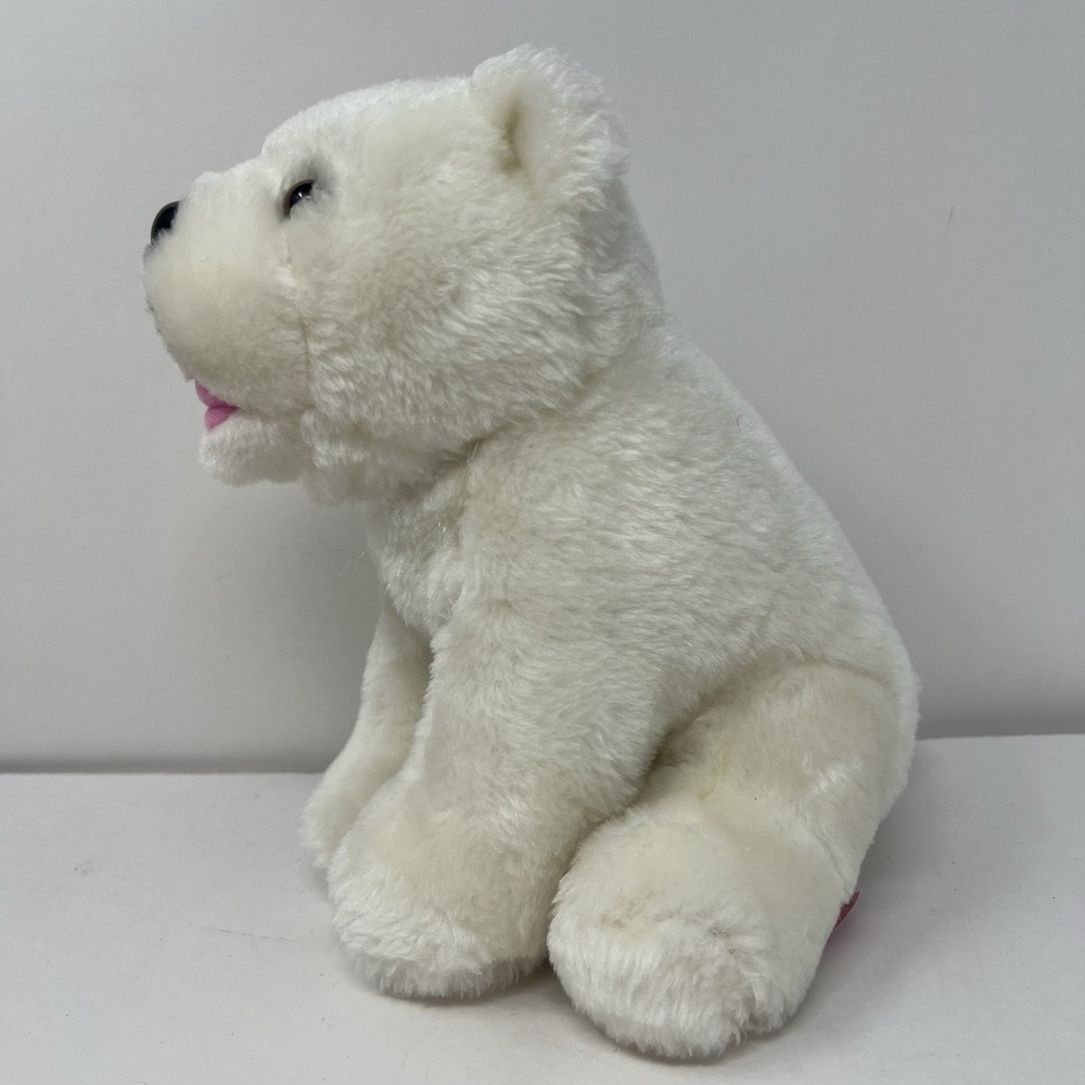 Barbie Polar Bear Plush 8" Stuffed Animal White Soft Toy 2008 Mattel Collectible - Picture 6 of 12